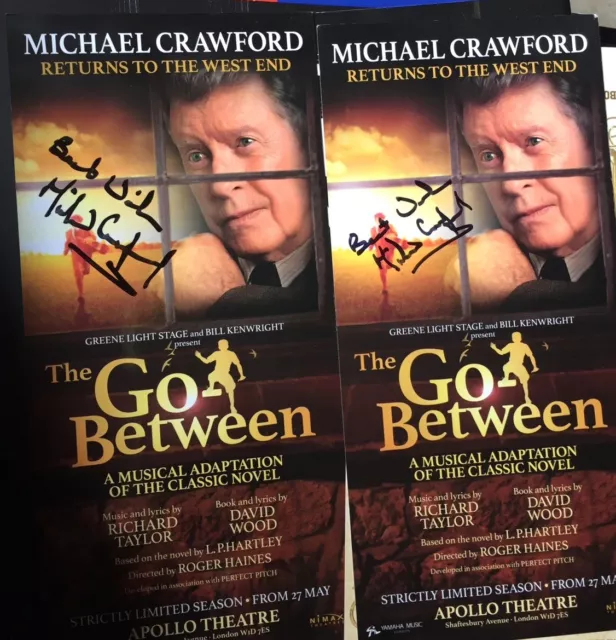 Michael Crawford Signed The Go Between Theatre Flyer Some Mothers Do Ave Em