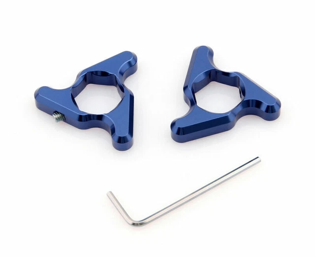 Molettes de réglage précharge fourche Pour Honda CBR RR Kawasaki Suzuki 19mm
