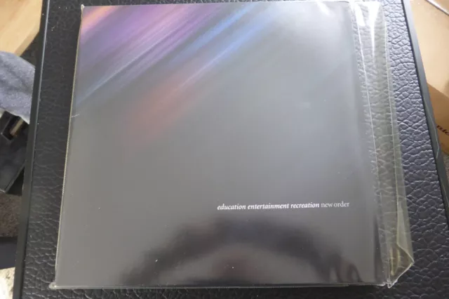 New Order Education Entertainment Recreation 3 Lp Box Set 2021 Warner Excellent+