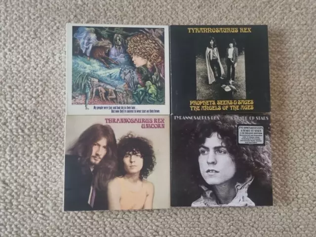 Tyrannosaurus Rex - Collection - Bundle of 4 Deluxe albums on CD - Excellent