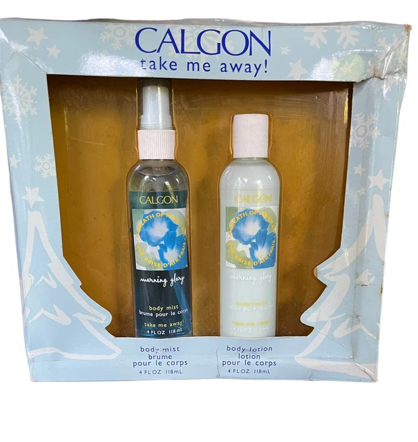 Calgon Morning Glory Gift Set, Body Mist & Lotion, NOS Calgon Morning Glory Gift Set, Body Mist & Lotion, NOS