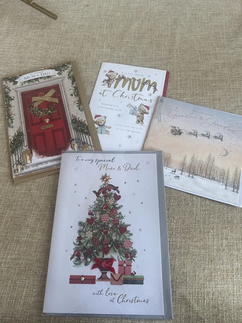 Christmas Cards - Mum & Dad, Grandma & Grandad, Mum