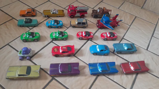Disney Pixar Lot De 20 Voitures Cars De Course Lot 13 2