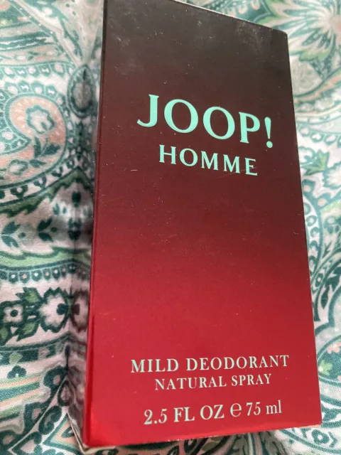 JOOP! HOMME DEODORANT Men's 75ml Eau de Toilette Spray £4.99 - PicClick UK