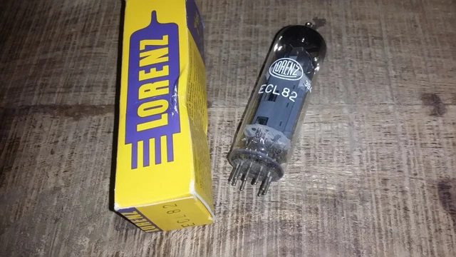 LORENZ ECL-82 Röhre Tube Valve NOS/NIB Funke W19S Tested >> 100% ECL82