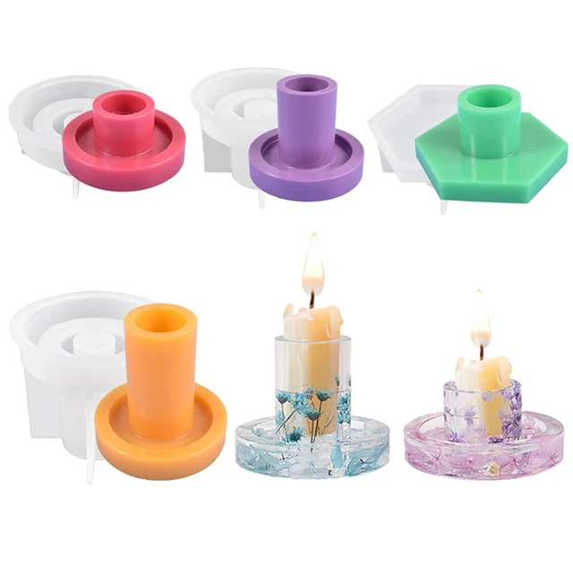 Candelora muffa stampo fai da te decorazione casa pavimentazione rotonda silicone
