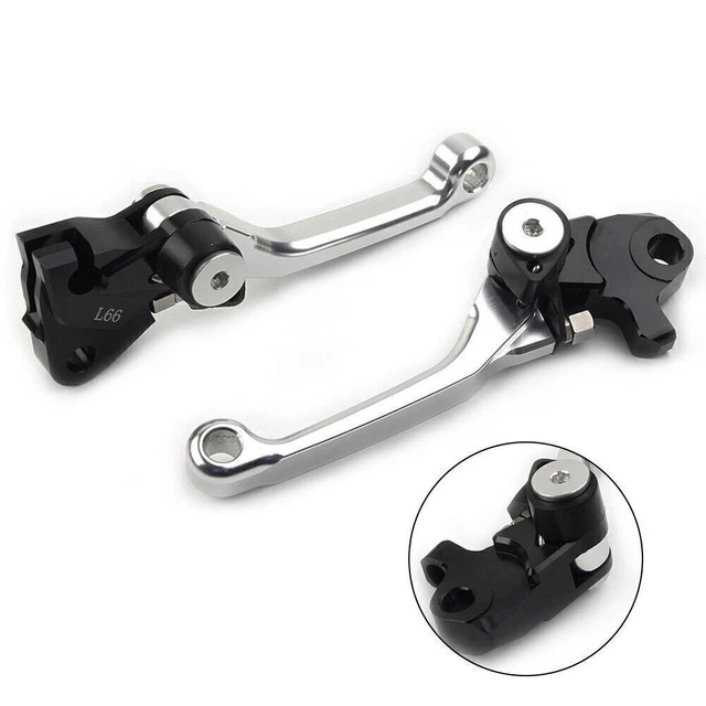 CNC Clutch Brake Levers Pivot For Yamaha YZ250X 2016-2022/YZ125X 2017-22 Silver