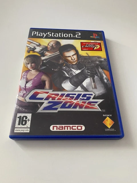Jeu PS2 Crisis Zone - Version Boîte Complète PlayStation 2, En Bon état, Prêt à Jouer