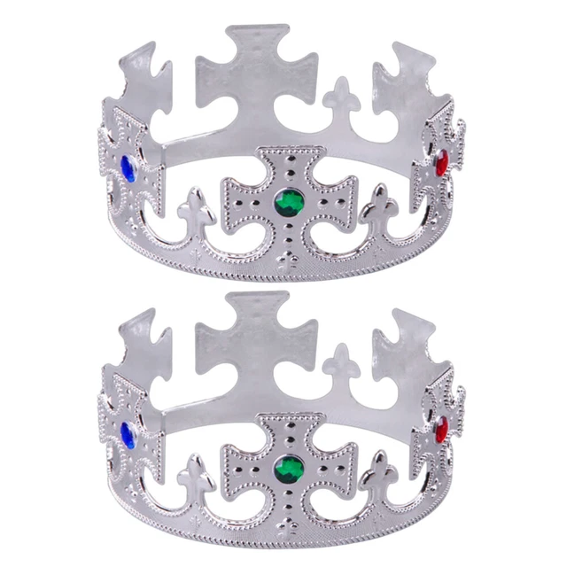 2 pz corona in plastica principessa bambino ballo