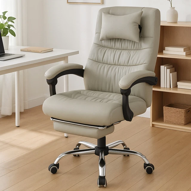 HIGH BACK SWIVEL Computer Chair Ergonomic Reclining Chair for Home ...