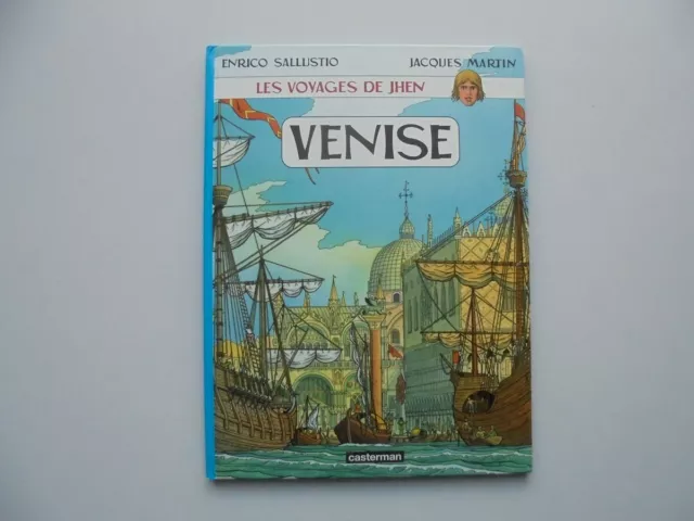 BD Les Voyages De Jhen - N°5 - Venise - EO - Martin