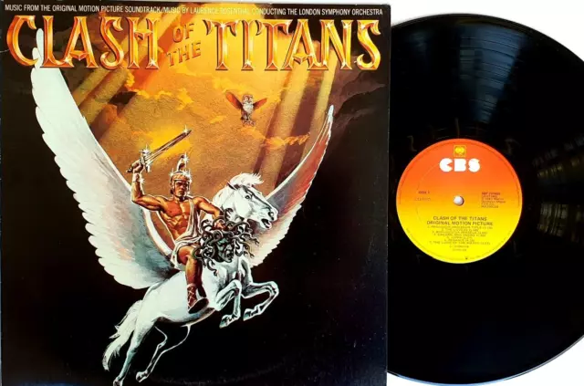 Laurence Rosenthal-Clash Of The Titans Soundtrack LP Australia CBS SBP 237652