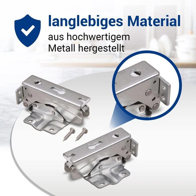 Bisagras Para Nevera Y Congelador Miele - Compatibles Con Modelos F513i, F524i, Hettich, Fácil Instalación