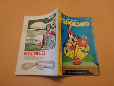Topolino N° 729 Originale Mondadori Disney Ottimo 1969 Bollini E Cedola