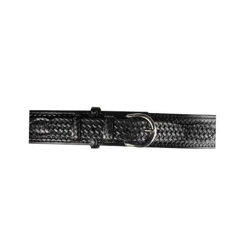 Boston Leather Riverside Leather Belt - 2.25  Wide Belt Size: 38 Buckle: Nickel