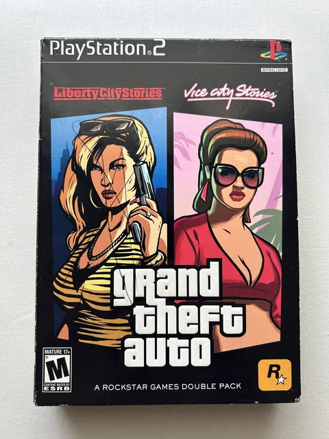 Jeu GTA Liberty City Stories PS2 - Version PAL FR - Très Bon état - Boîte Et Notice