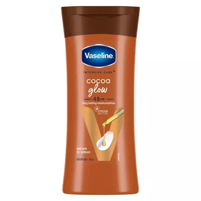 1X Vaseline Intensive Care Cocoa Glow Lotion pour le corps pour peaux...