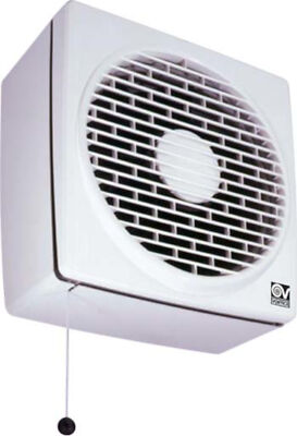 Ventilatore finestra con interruttore aria di scarico FINESTRA VENTILATORE VENTOLA 150/6 P-S 