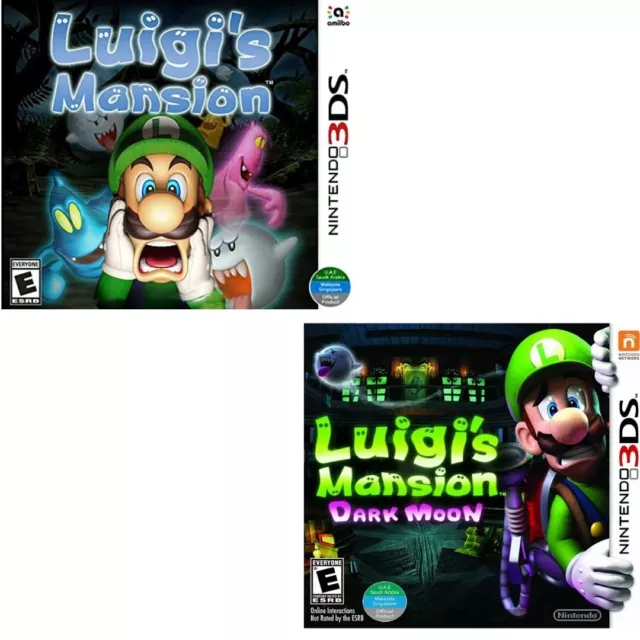 Luigi's Mansion 2: Dark Moon Nintendo 3DS complete in box CIB