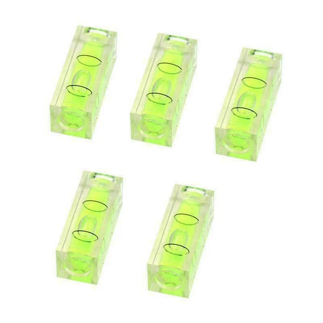 5/10pcs Carré Mini Spirit Niveau Bubble-Small Niveleur for Nivelage Tubulaire
