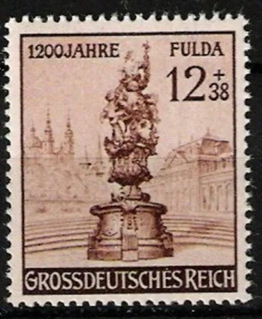 Deutsches Reich Nr.886 ** 1200 Jahre Fulda 1944, postfrisch