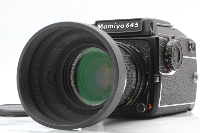 [N MINT+++] Mamiya M645 1000S Film Camera Waist Finder C 80mm f/2.8 Lens JAPAN