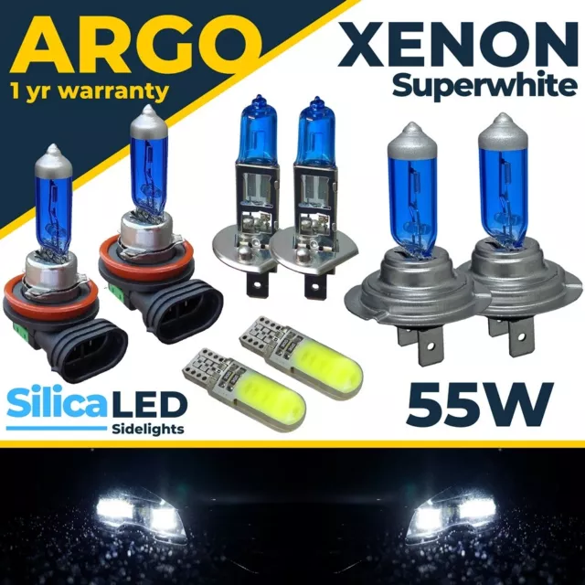 Para Renault Clio MK3 55w Faro 2005-12 Xenón Blanco LED Niebla Lateral Bombillas