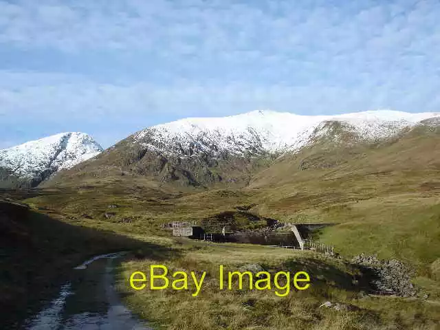 Photo 6x4 Small Hydro Dam on Lawers Burn Lawers/NN6739 Water transferred c2005