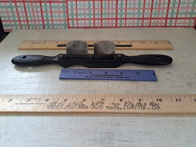 Stanley (SW) In Heart On Blades No. 60 Spoke Shave-11" long-USA-L@@K-FREE SHIP-