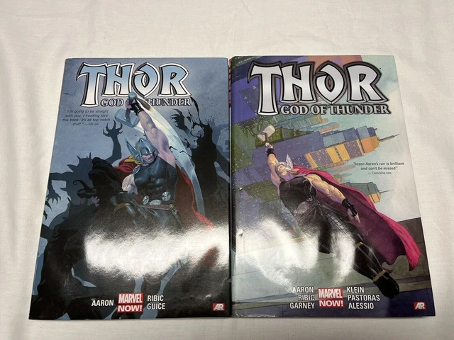 Thor: God of Thunder Deluxe OHC Hardcover Vol. 1, 2 Jason Aaron Esad Ribic Thor: God of Thunder Deluxe OHC Hardcover Vol. 1, 2 Jason Aaron Esad Ribic