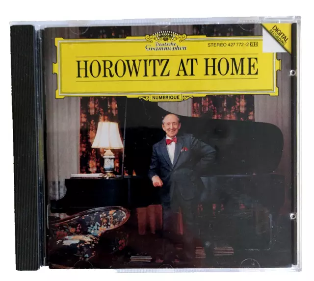 Horowitz At Home- CD - Wagner / Schubert / Liszt - 1989