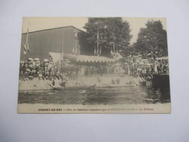 Cpa Val De Marne 94 Choose The King Swimming Party Sporting Club La Tribune