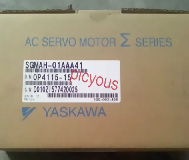 YASKAWA  SGMAH-01AAA41 SERVO MOTOR  SGMAH01AAA41 New In Box Expedited Shipping