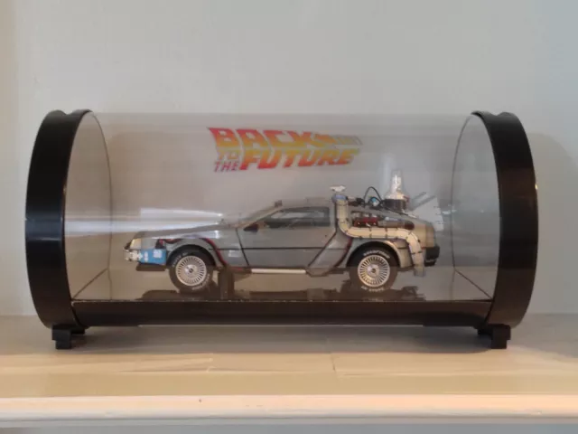 #1:18 Hot Wheels Elite Back To The Future Delorean Time Machine 88mph BTTF