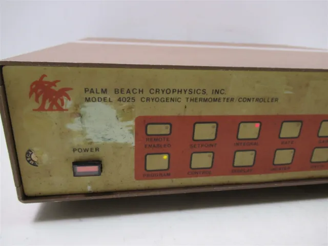 Palm Beach Cryophysics Model 4025 Cryogenic Thermometer Controller 2