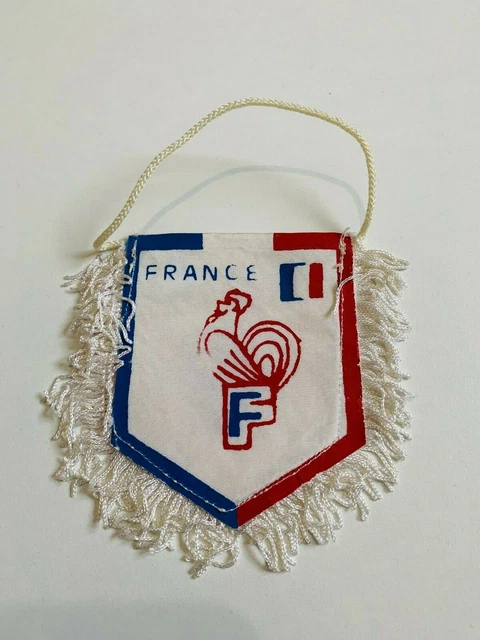ANCIEN GRAND FANION 80s * fff fédération française de football * EUR 14,00 - FR