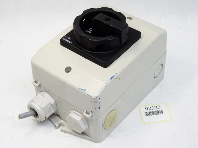 Siemens Interrupteurs-Sectionneurs Interrupteur Principal 3LD2064-1GP51