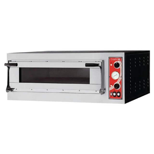 Pizzaofen Großescheibe für 4 Pizza Pizzeriaofen mit Thermostat Pizzabackofen