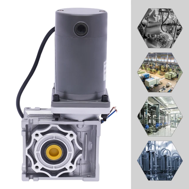 WORM GEAR REDUCER Gearbox Electric RV Gear Motor High Torque DC 24V
