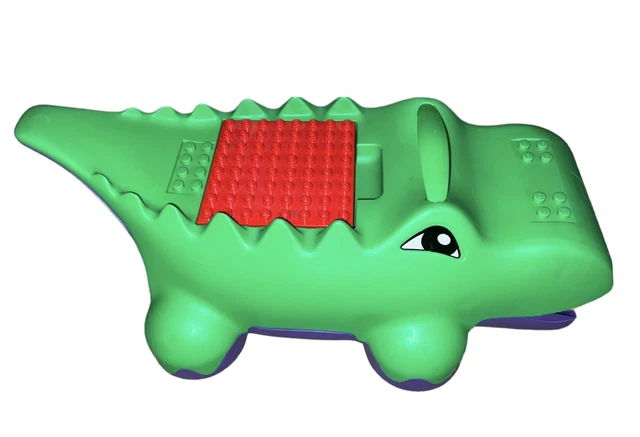 LEGO DUPLO BLOCK-O-DILE Alligator Block Pick Up Sweeper Cover ...
