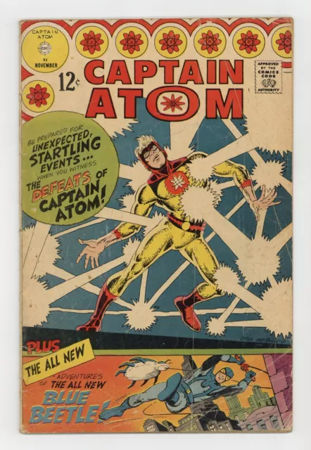 Captain Atom #83 GD 2.0 1966 1st app. Ted Kord second Blue Beetle