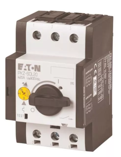 Eaton DC-Strangschutzschalter PKZ-SOL20 IP00 Lasttrennschalter 120938