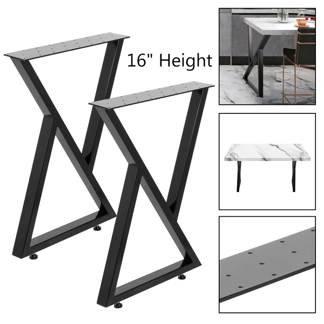 Gambe da tavolo in metallo regolabili di tutte le misure e colori