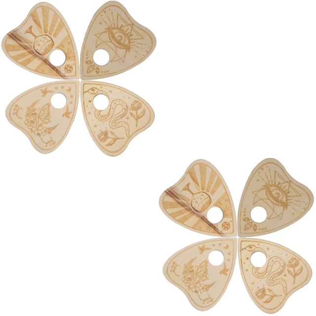8 PIEZAS Madera Tarot Bola de Cristal Madera Hecho a Mano Pantalla Soporte Adivina