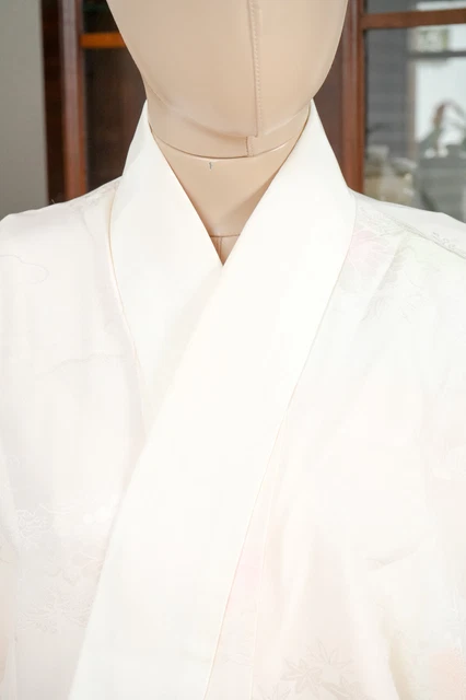 Dear Vanilla Japanese Juban Undergown Women's Kimono Inner Robe Genuine Vintage 3
