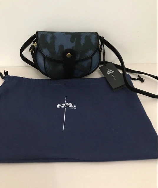 Sac Bandoulière Jérôme Dreyfuss Benjamin En Cuir Noir - Occasion - Style Chic Et Pratique