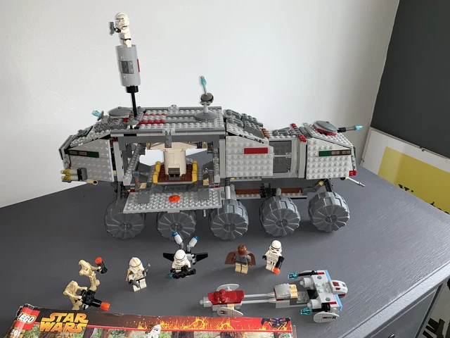 LEGO STAR WARS 2005 Set No. 7261 Clone Turbo Tank READ