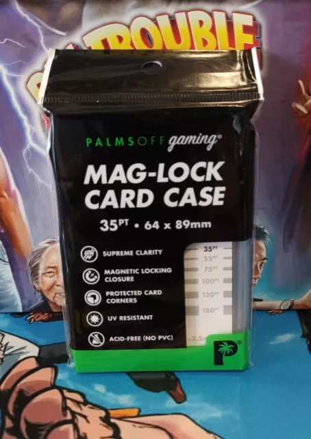 35pt One Touch Mag Lock Card Case New Palms Off Gaming