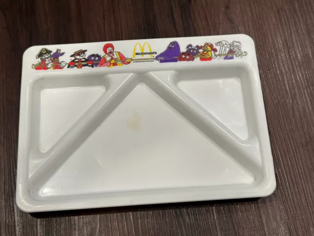 Mcdonald's Kids Tray Vintage Whirley