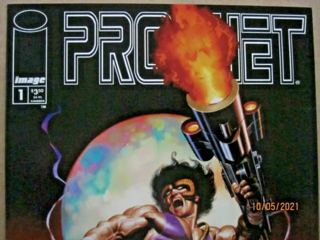 1995 Image Comics Prophet Volume 2 #1 Boris Vallejo Variant Cover 3
